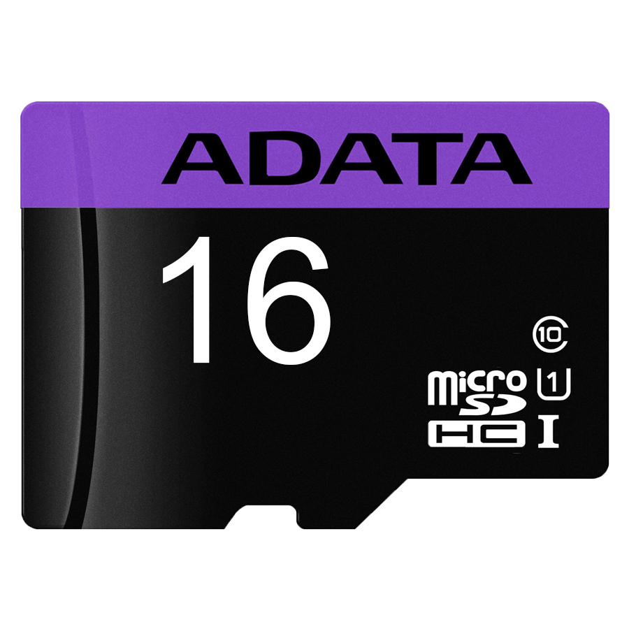  Thẻ Nhớ MicroSD ADATA 16G Class 10 Box Chính Hãng 